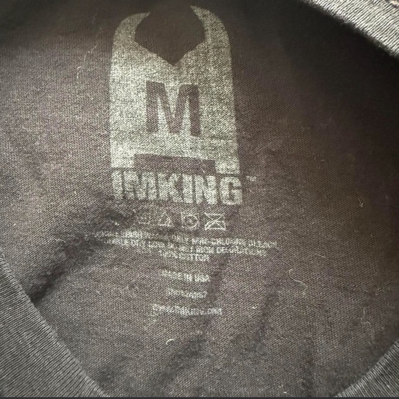 ImKing Black Graphic Tee - Picture 4 of 4